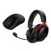 HyperX Cloud III Wireless Black/Red, HyperX Pulsefire Haste 2 Wireless Black
